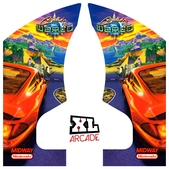 Cruis'n World Side Art
