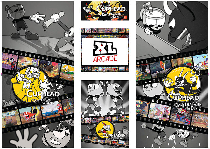 Kit artistique complet Cuphead