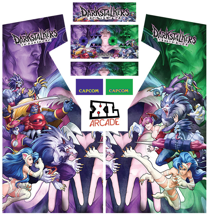 Kit artistique complet Darkstalkers