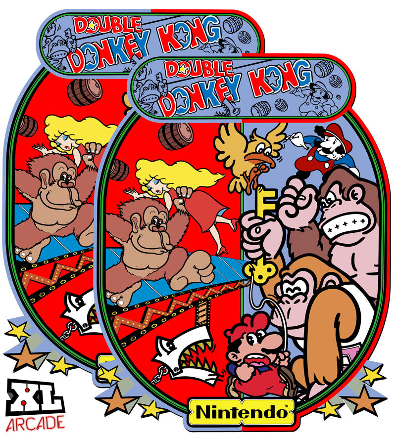 Art latéral Double Donkey Kong