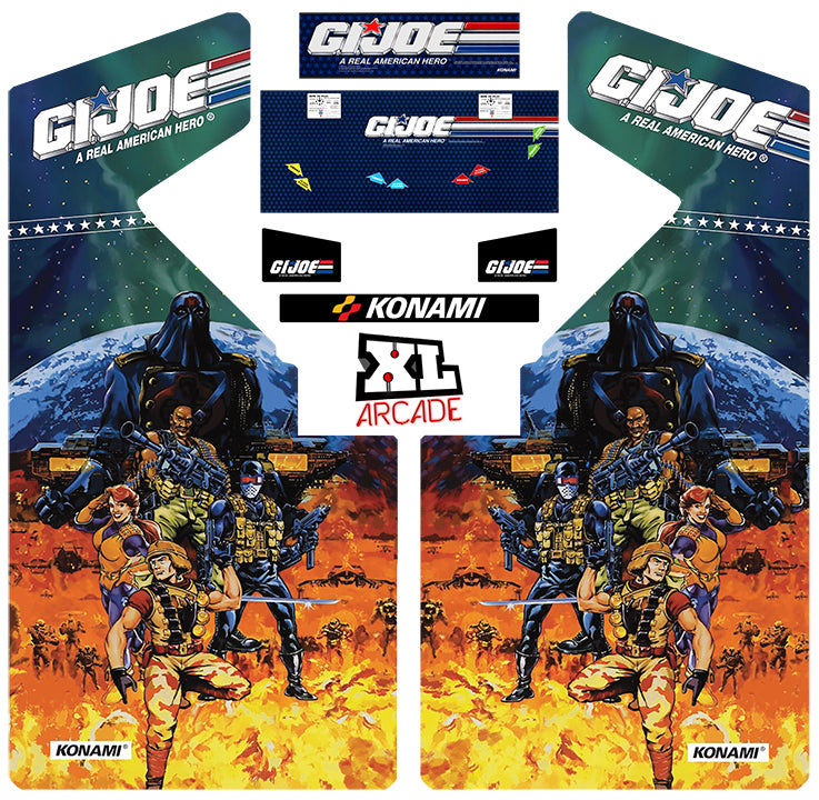 Kit de arte completo de GI Joe