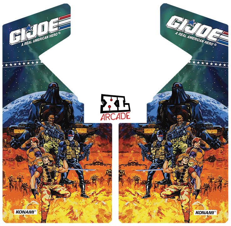 Arte lateral de GI Joe