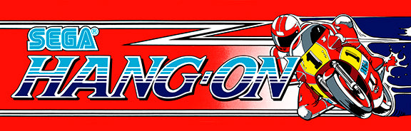 Sega Hang-On Marquee