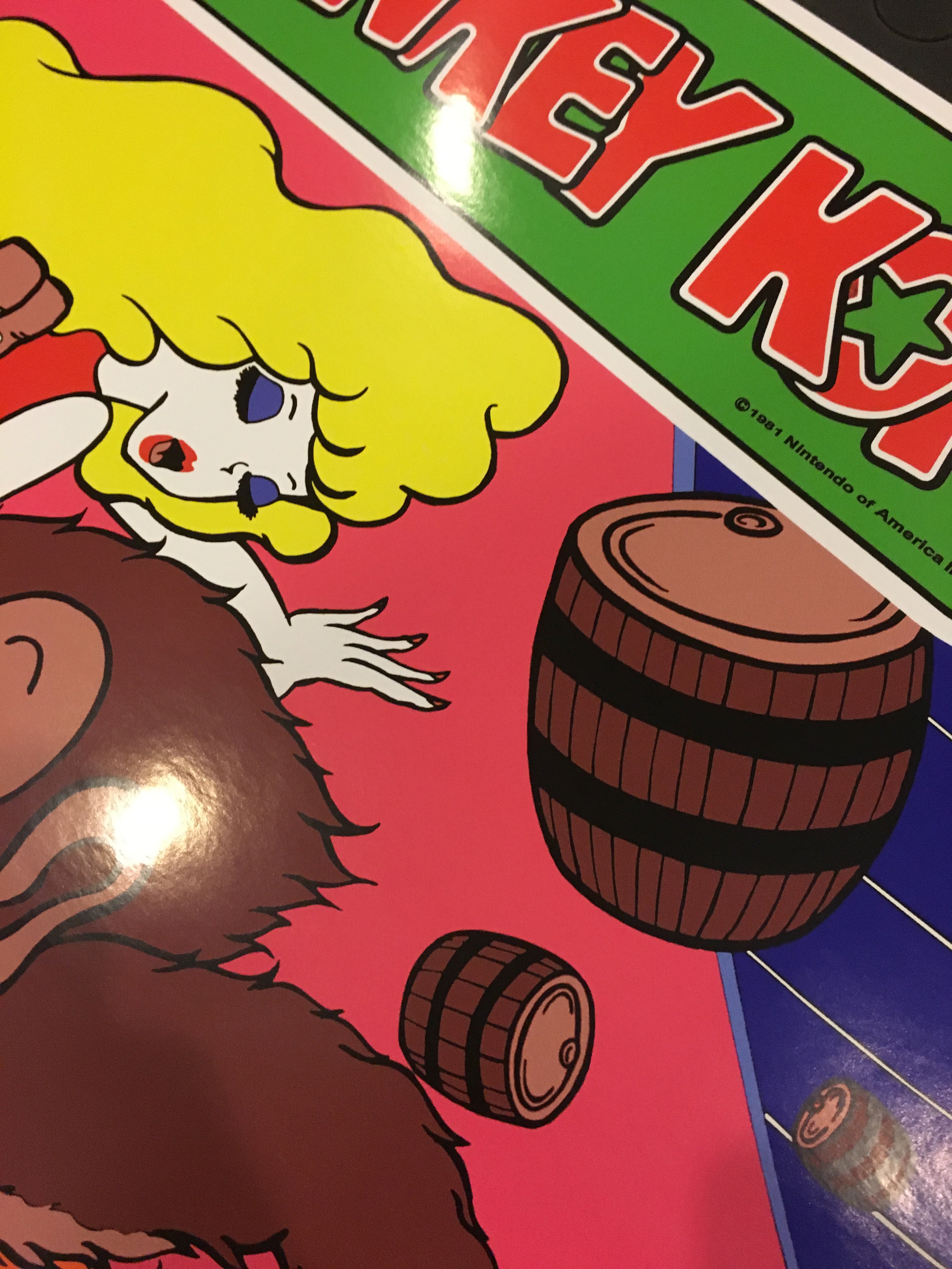 Art latéral de Donkey Kong