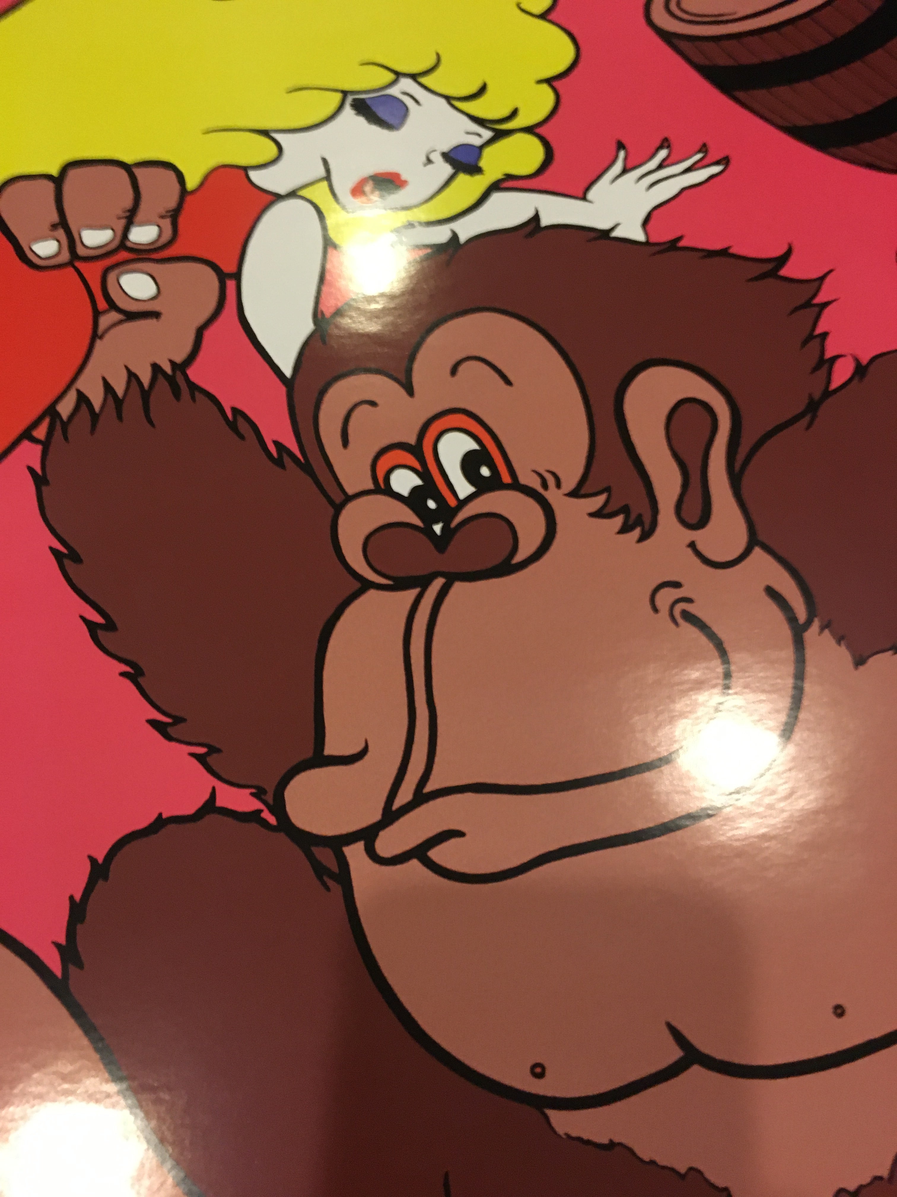 Art latéral de Donkey Kong