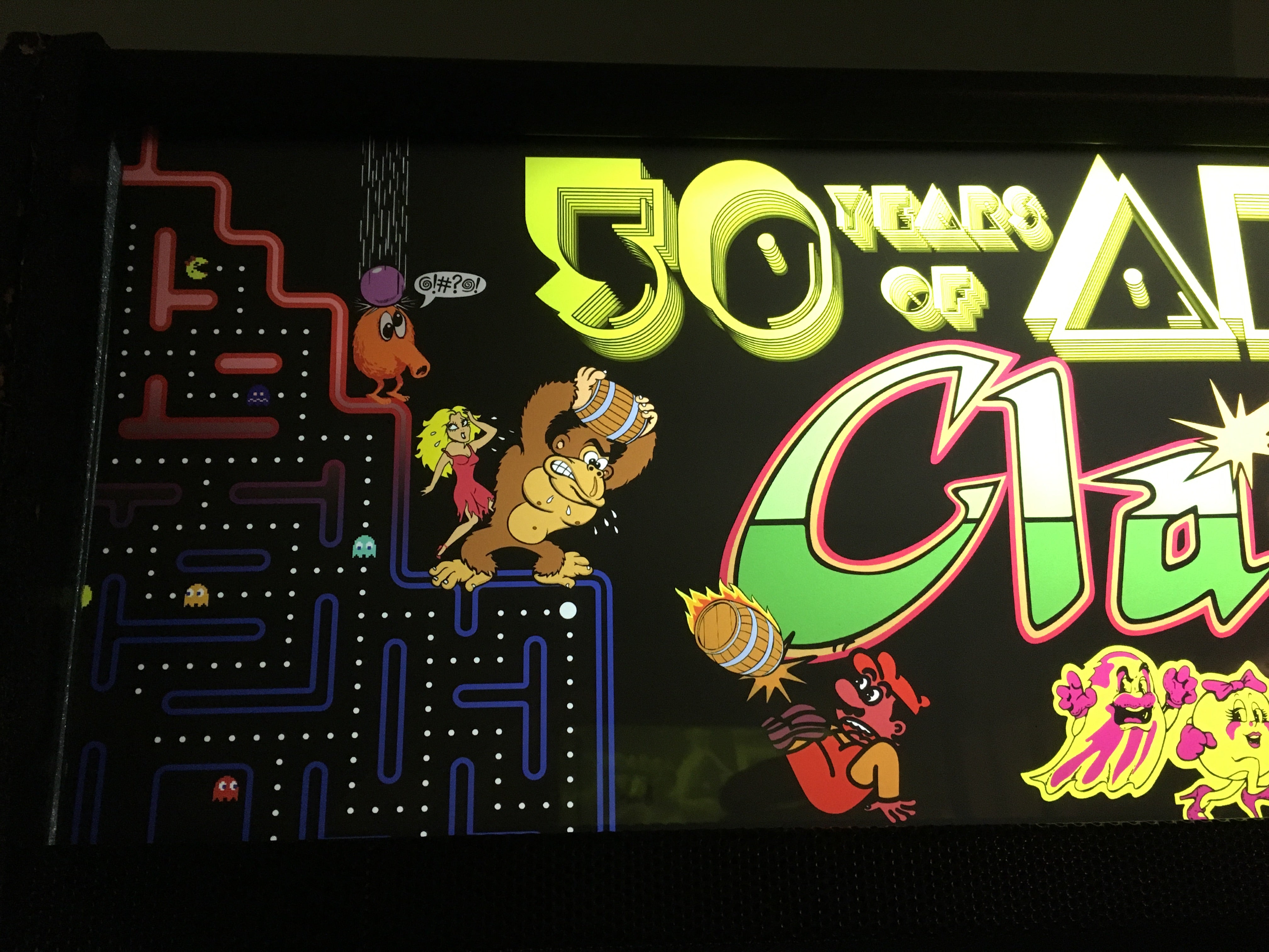 Chapiteau des classiques d'arcade