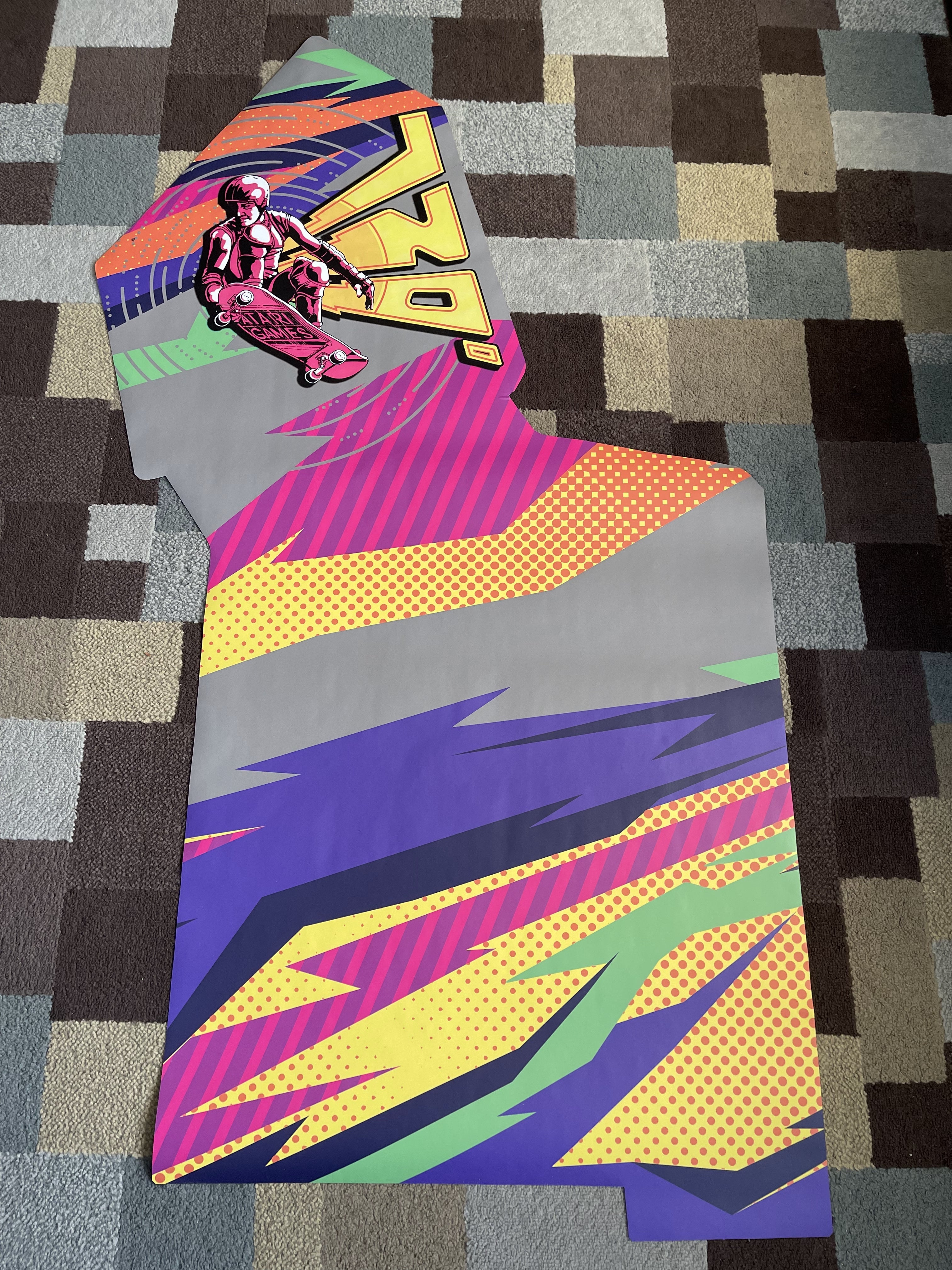 Arte del lado alternativo de 720°