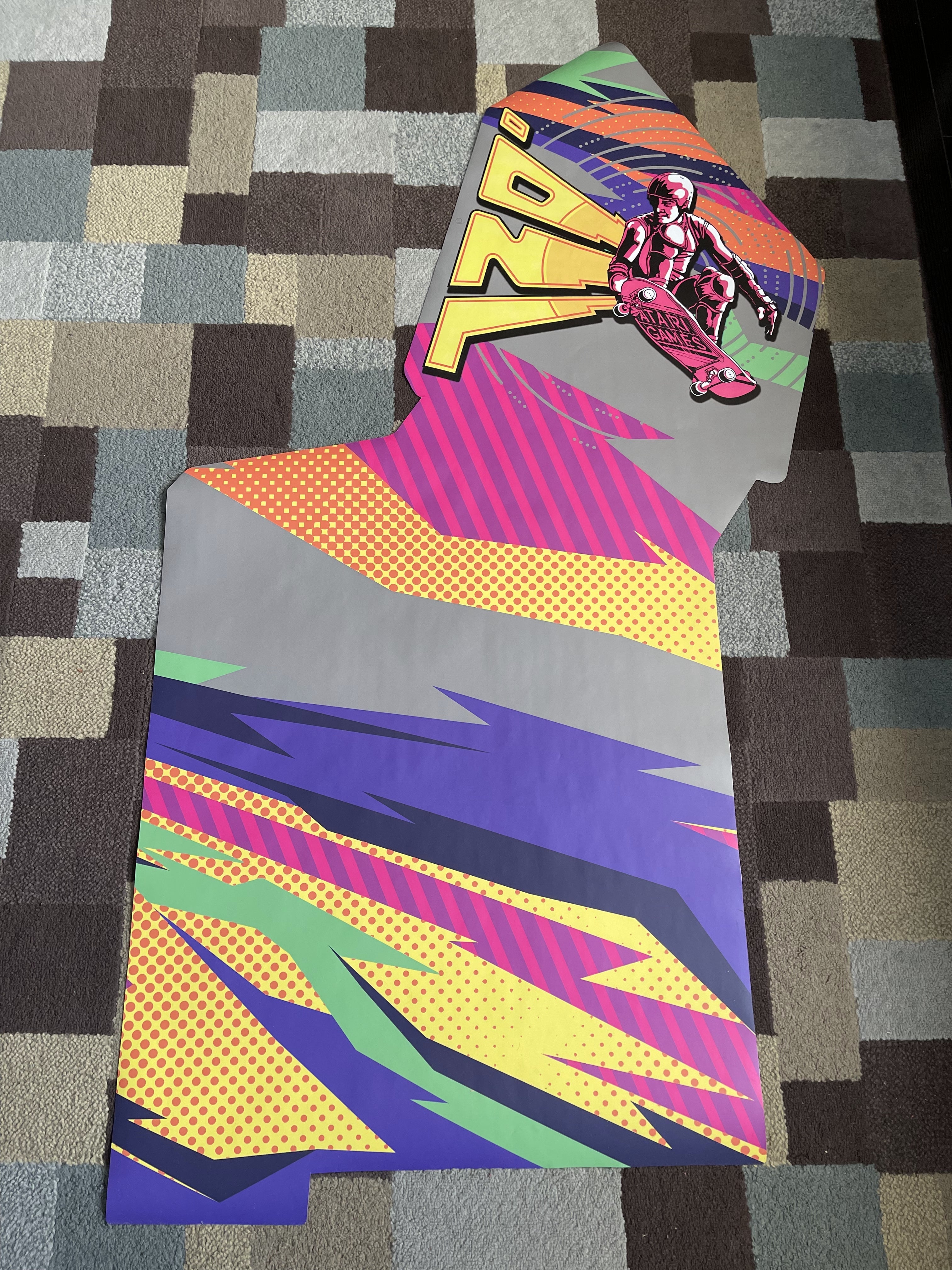 Arte del lado alternativo de 720°