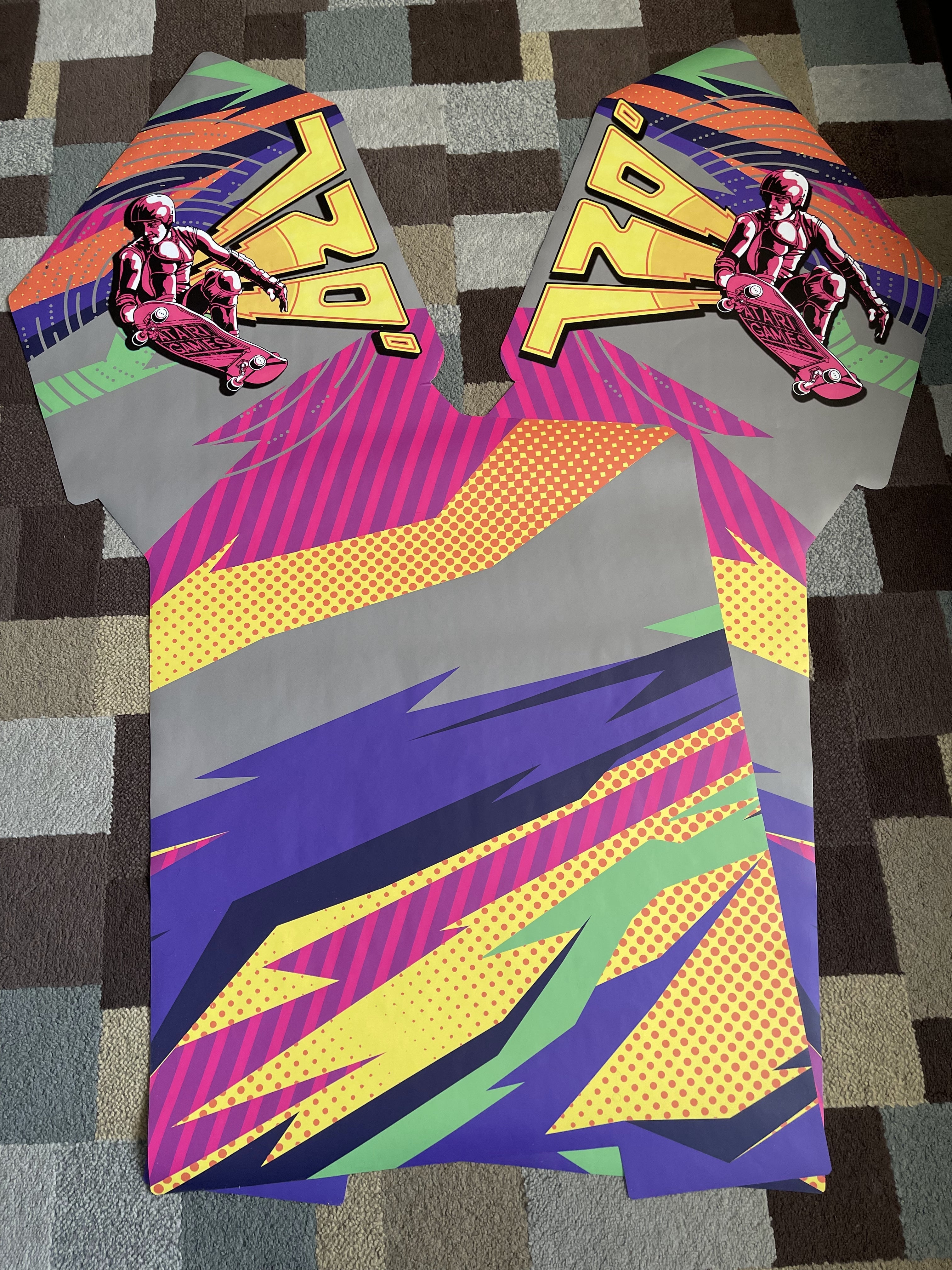 Arte del lado alternativo de 720°