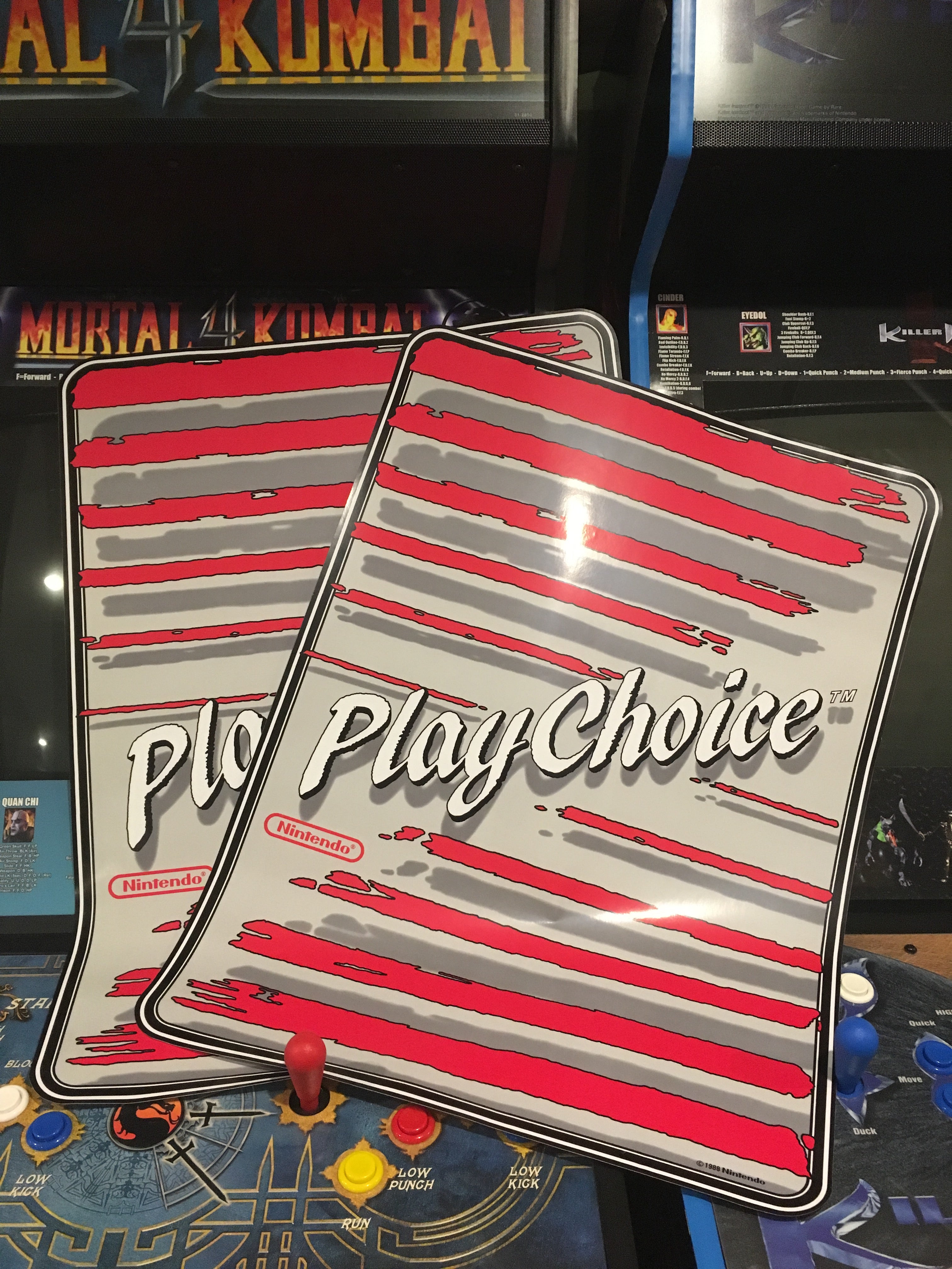 Arte secundario de PlayChoice