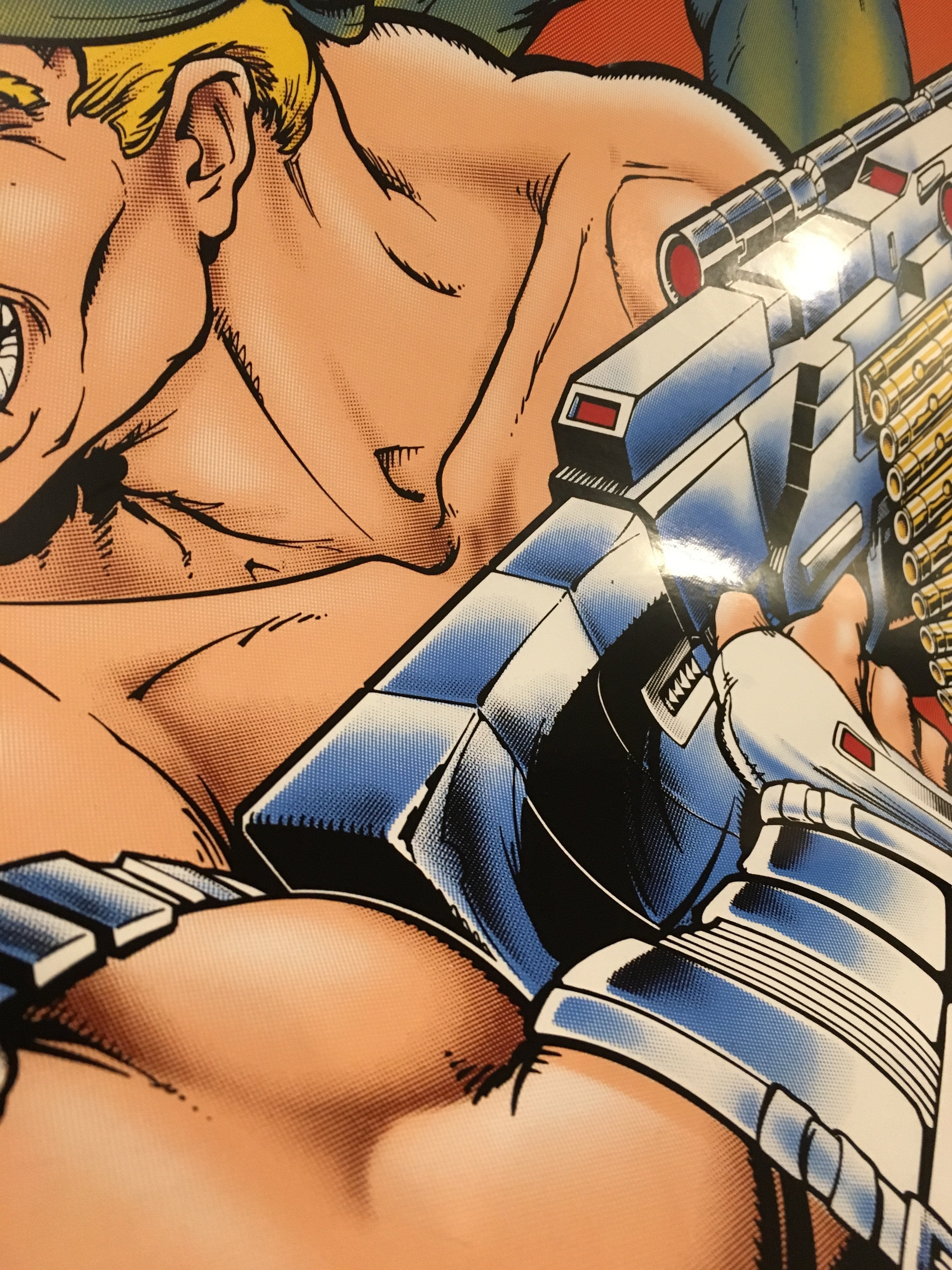 Arte lateral de conversión de Total Carnage