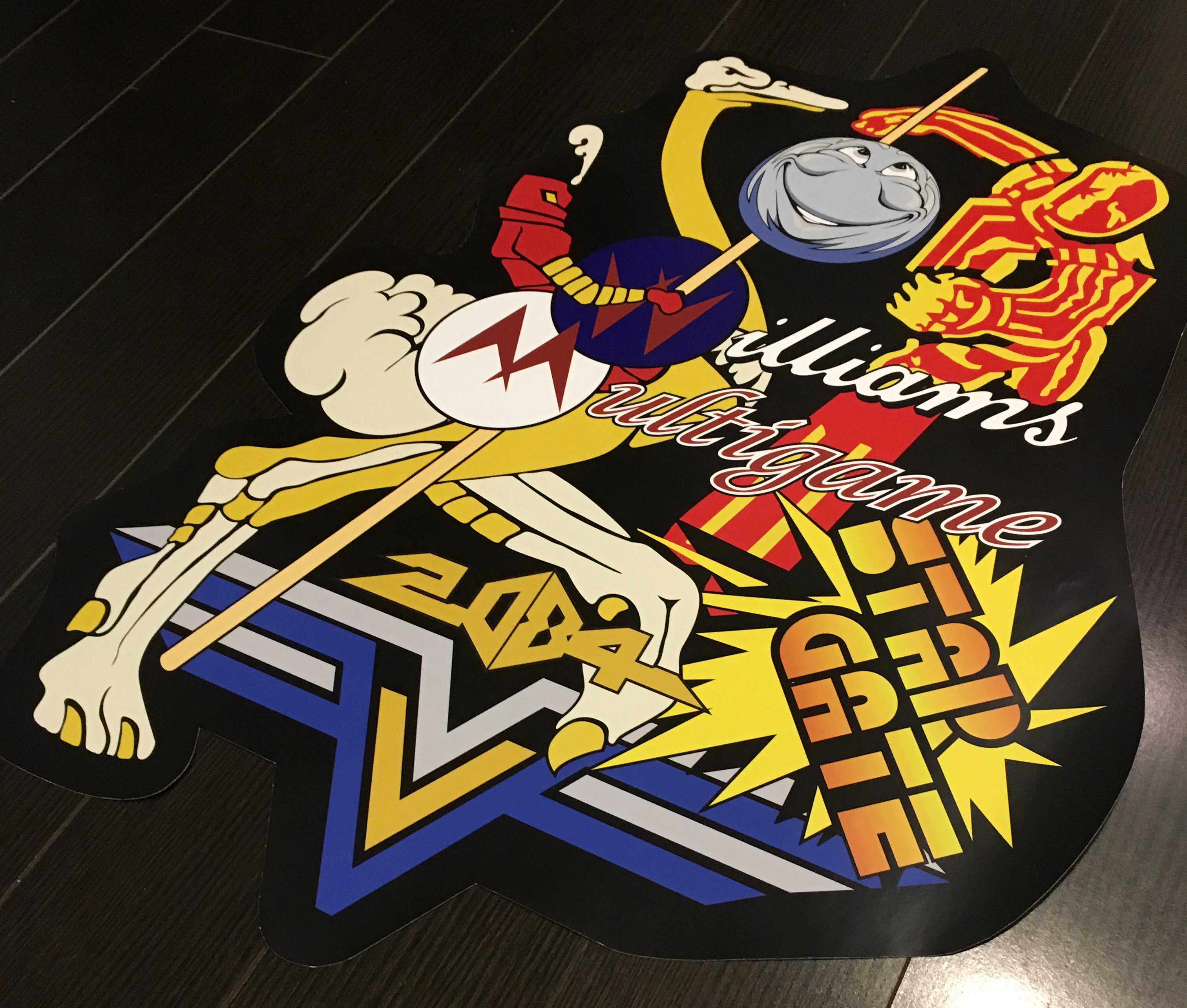 Art secondaire multi-jeux Williams