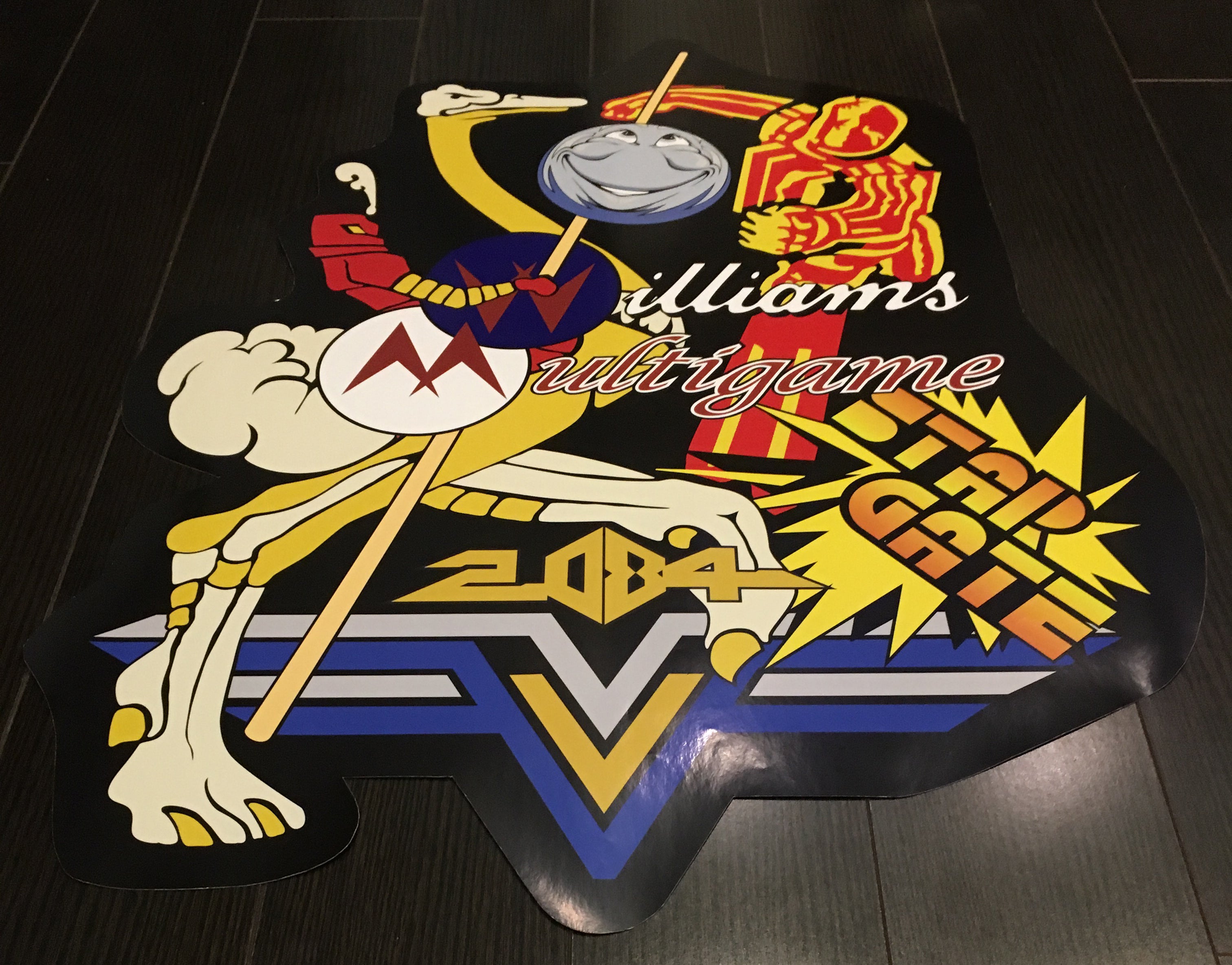 Art secondaire multi-jeux Williams