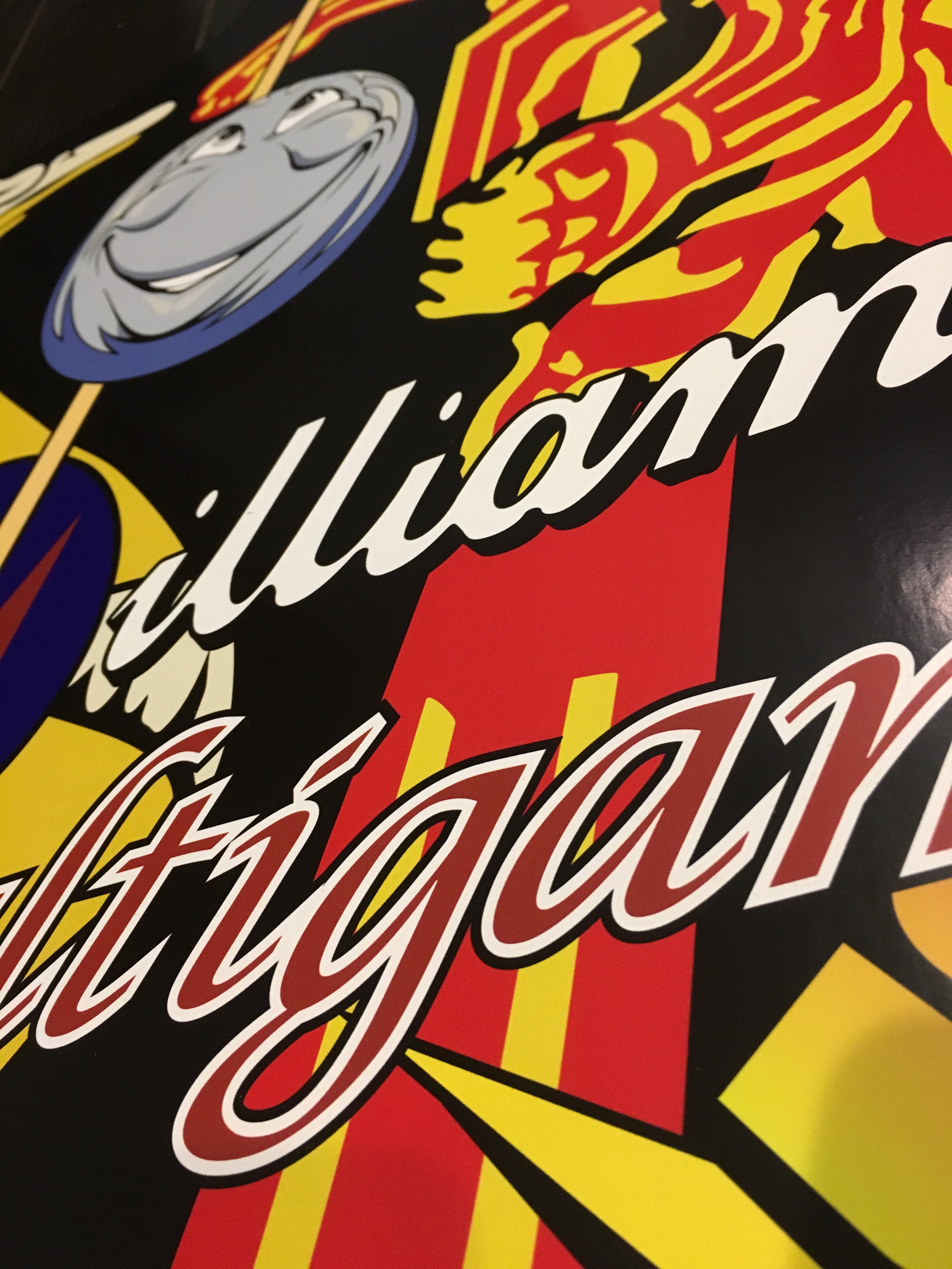 Art secondaire multi-jeux Williams