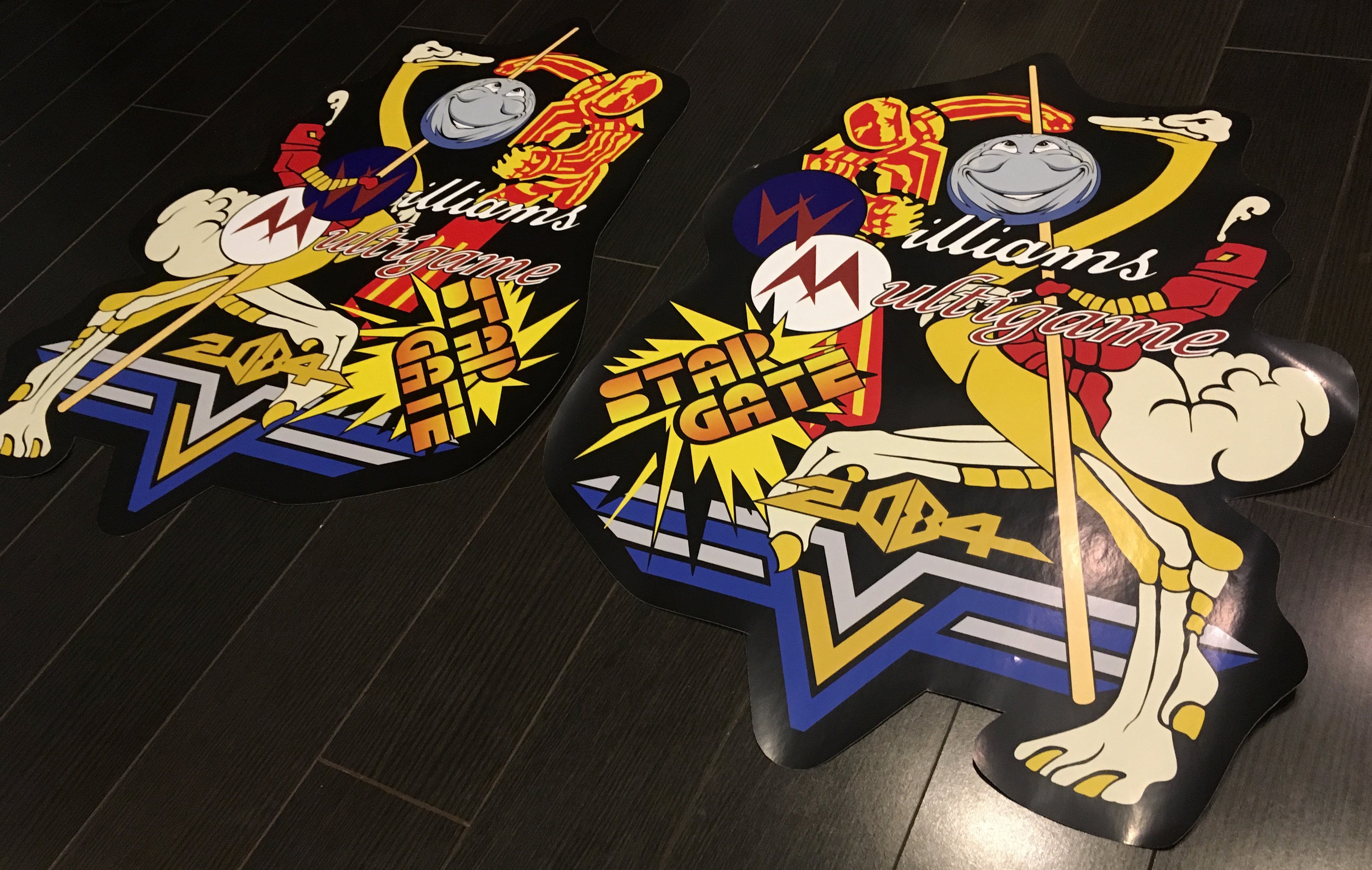 Art secondaire multi-jeux Williams