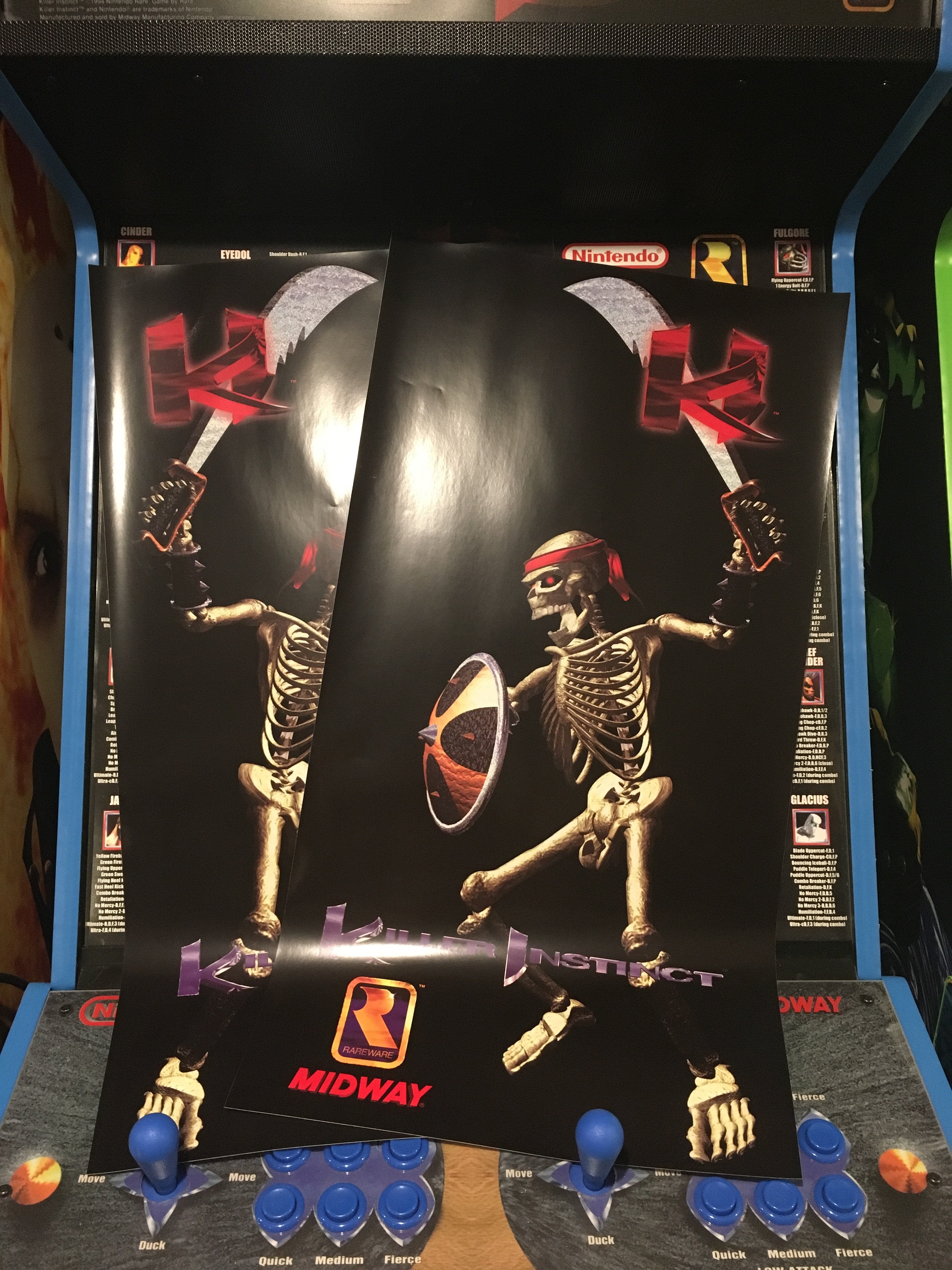 Arte secundario de conversión de Killer Instinct