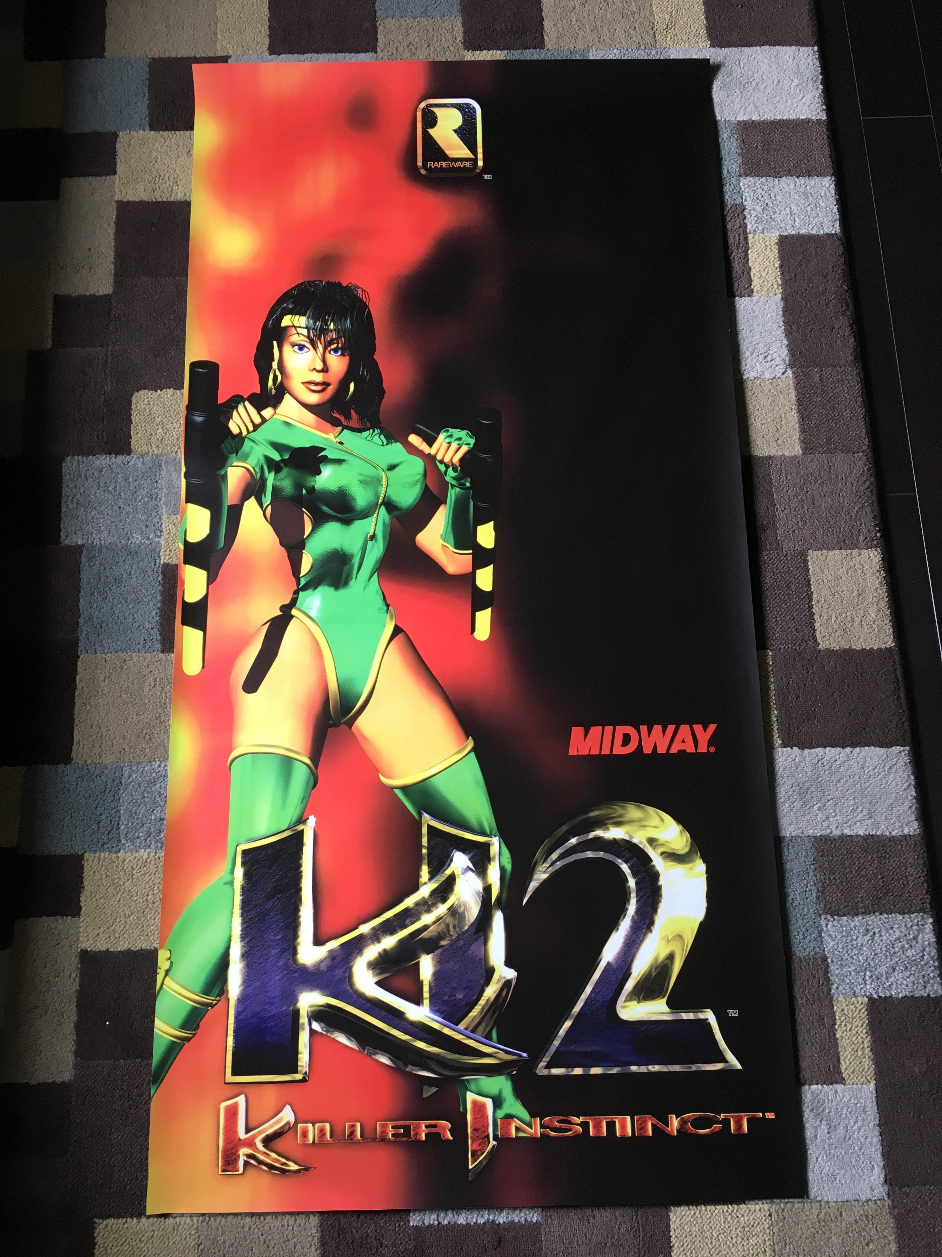 Illustrations latérales de Killer Instinct 2