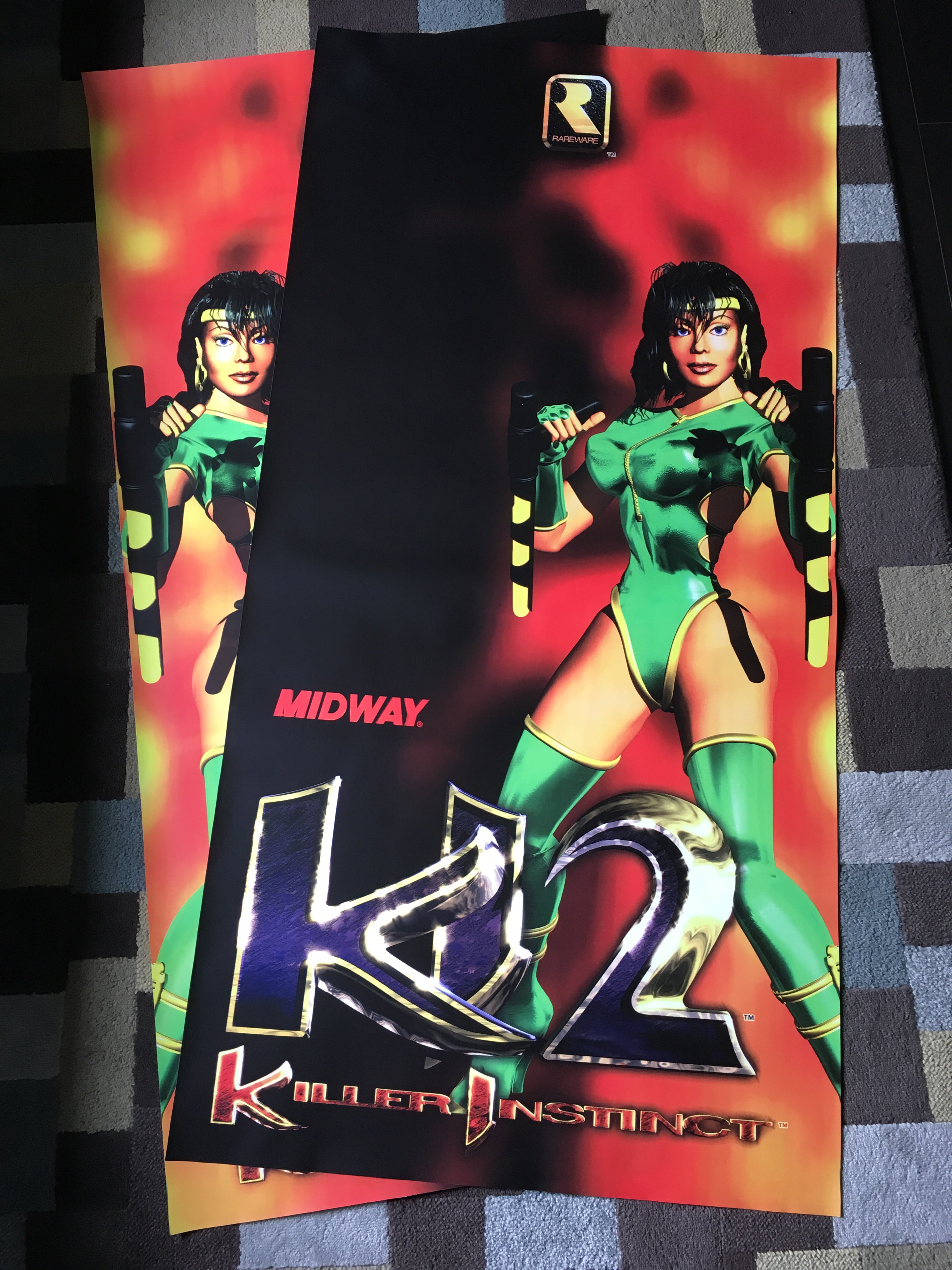 Illustrations latérales de Killer Instinct 2