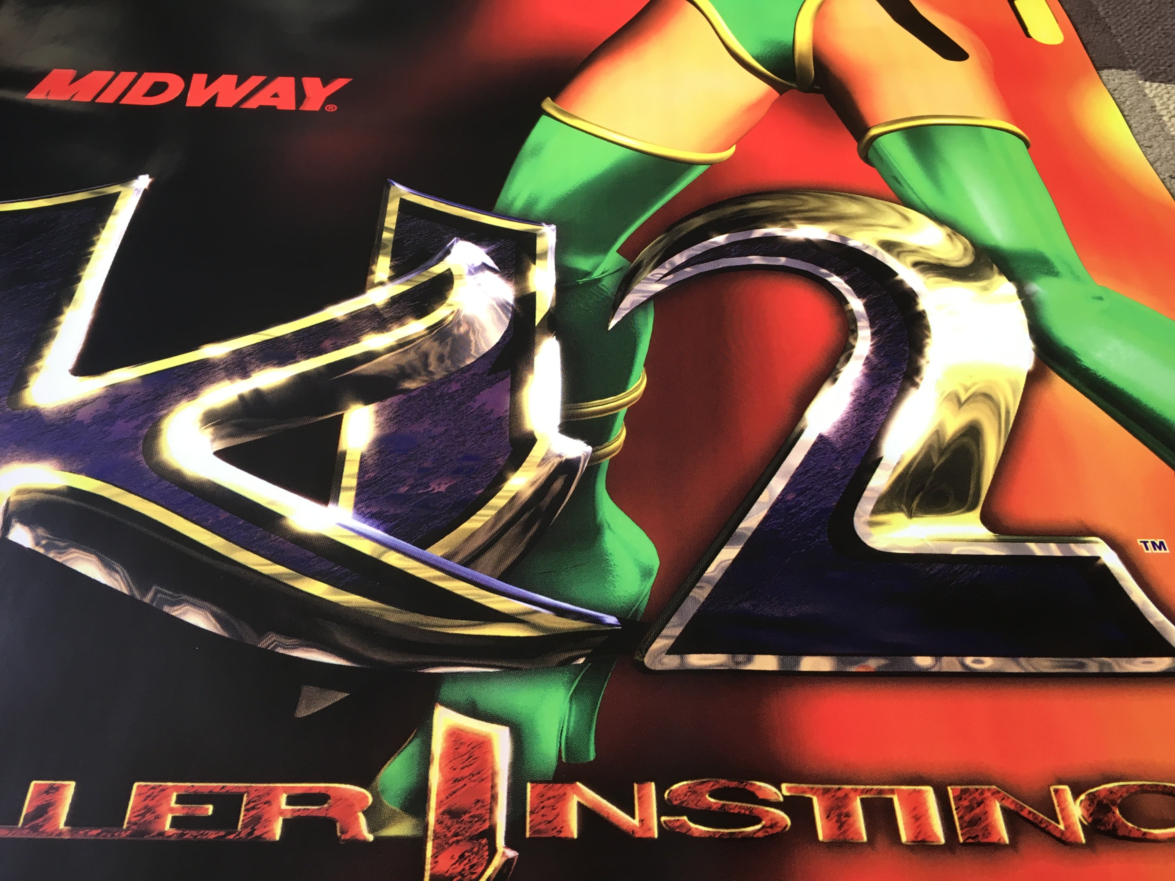 Illustrations latérales de Killer Instinct 2