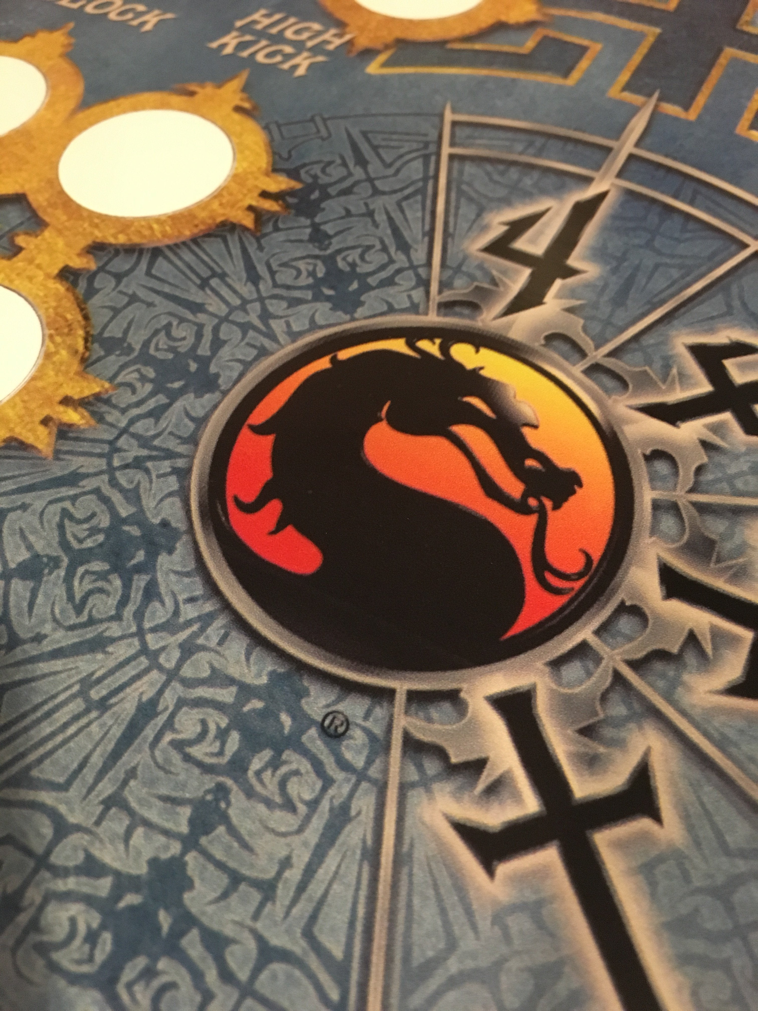 Mortal Kombat 4 CPO 7 Button