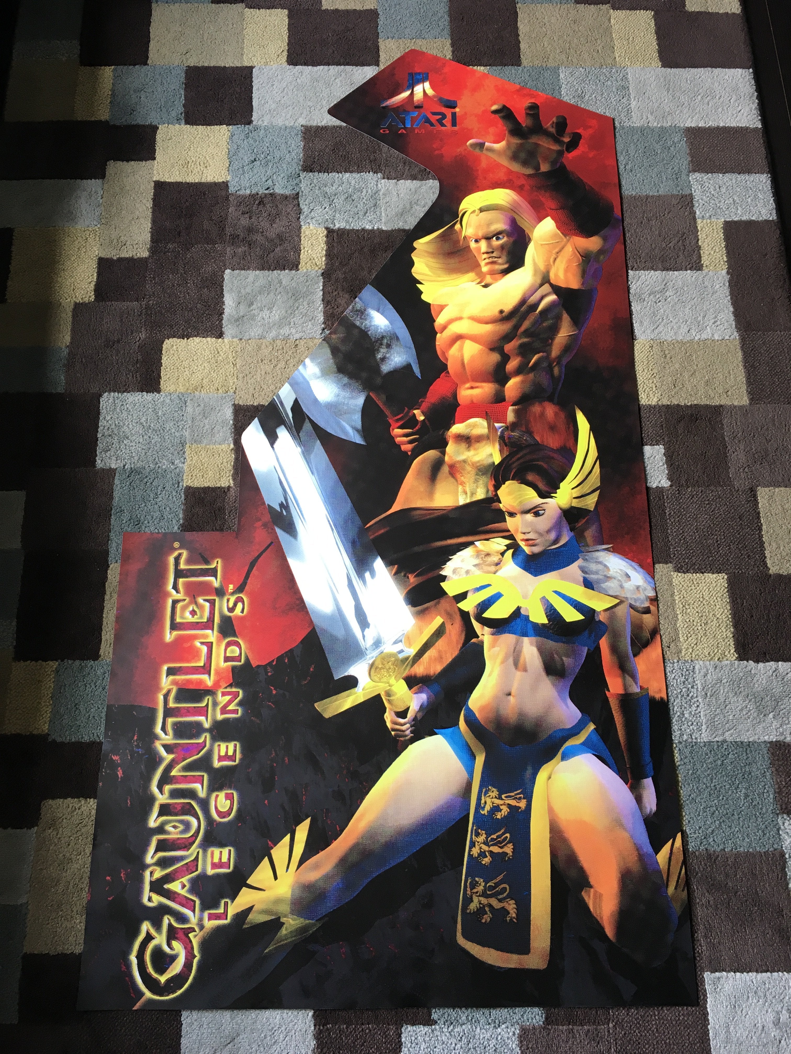 Arte secundario de Gauntlet Legends