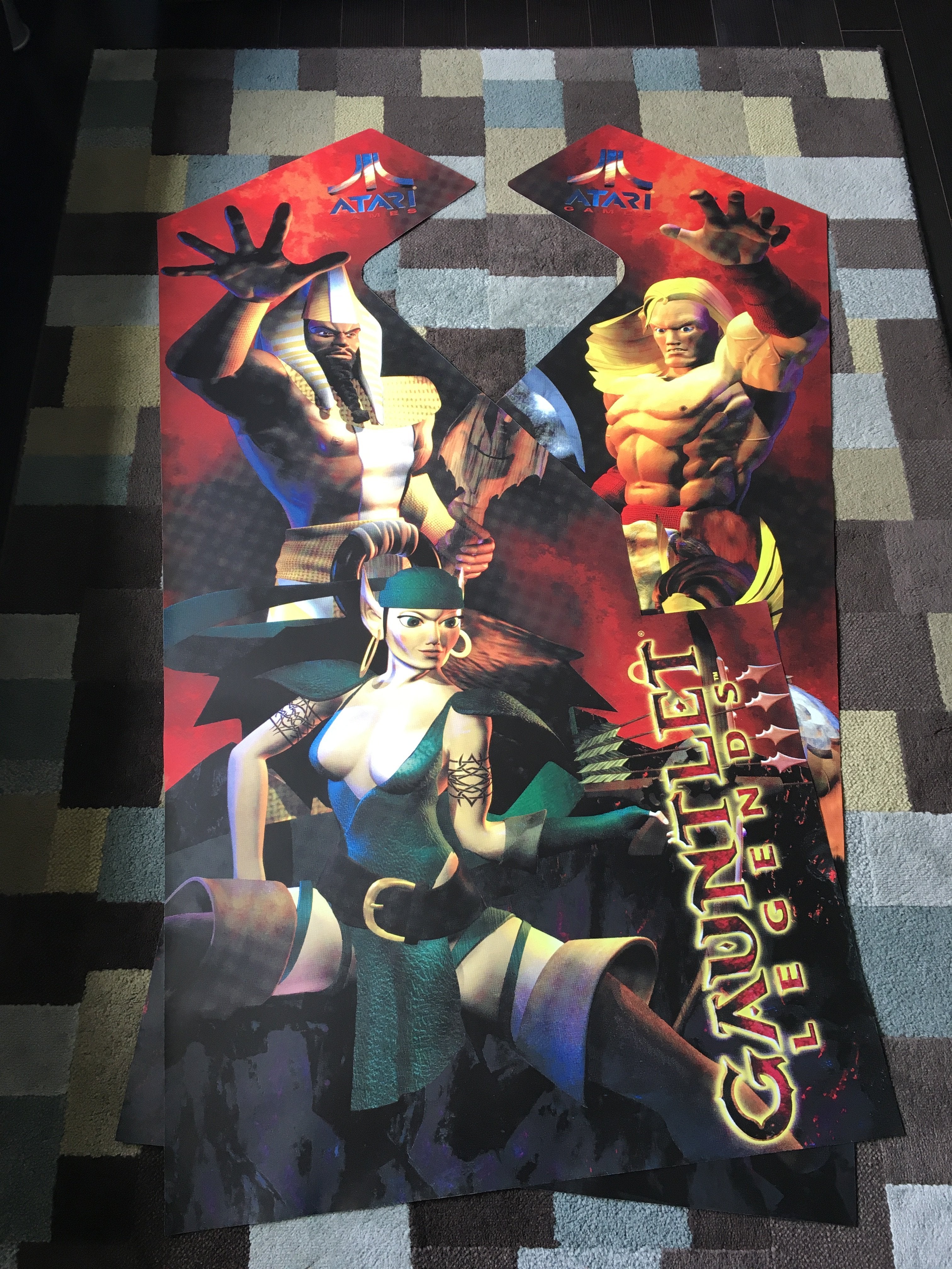 Arte secundario de Gauntlet Legends