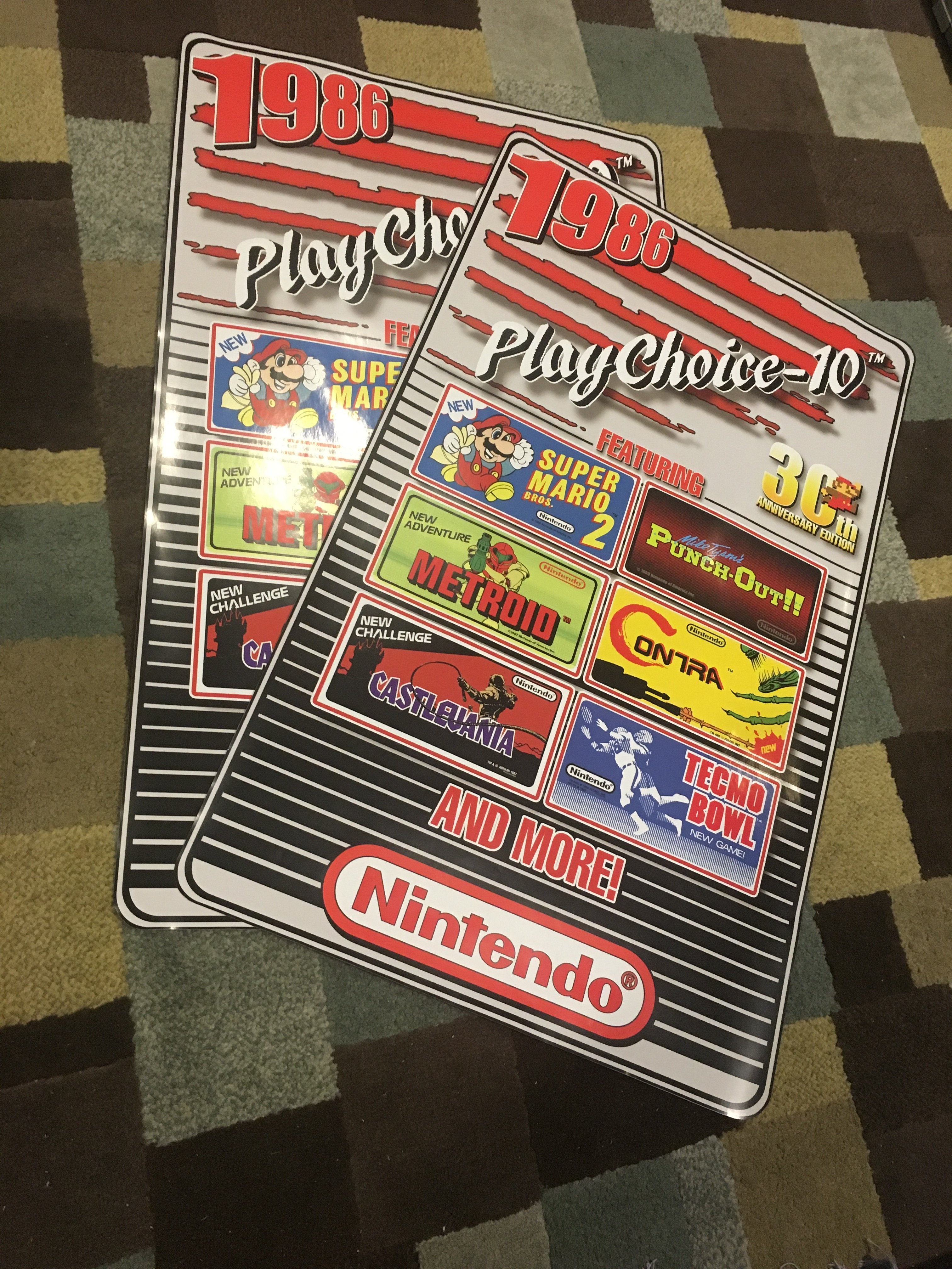 Arte secundario del décimo aniversario de PlayChoice