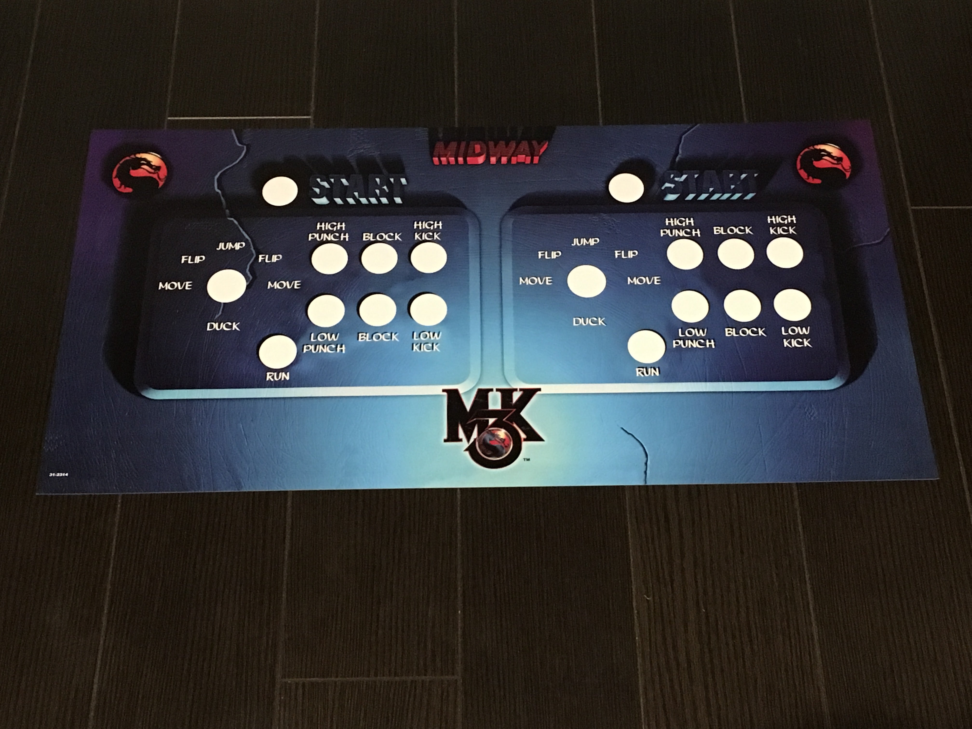 Mortal Kombat 3 CPO 7 Botones