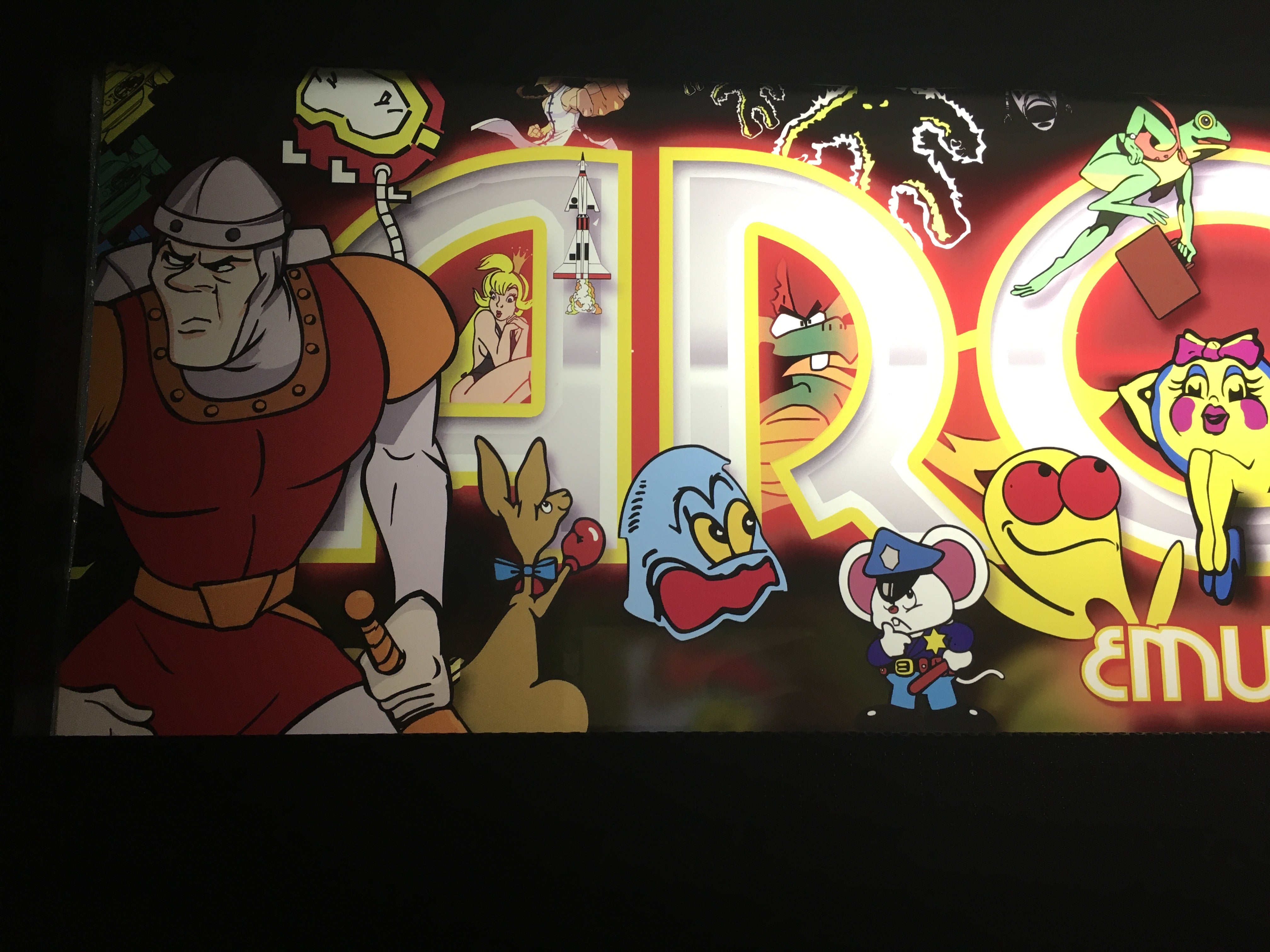 Chapiteau d’émulateur d’arcade