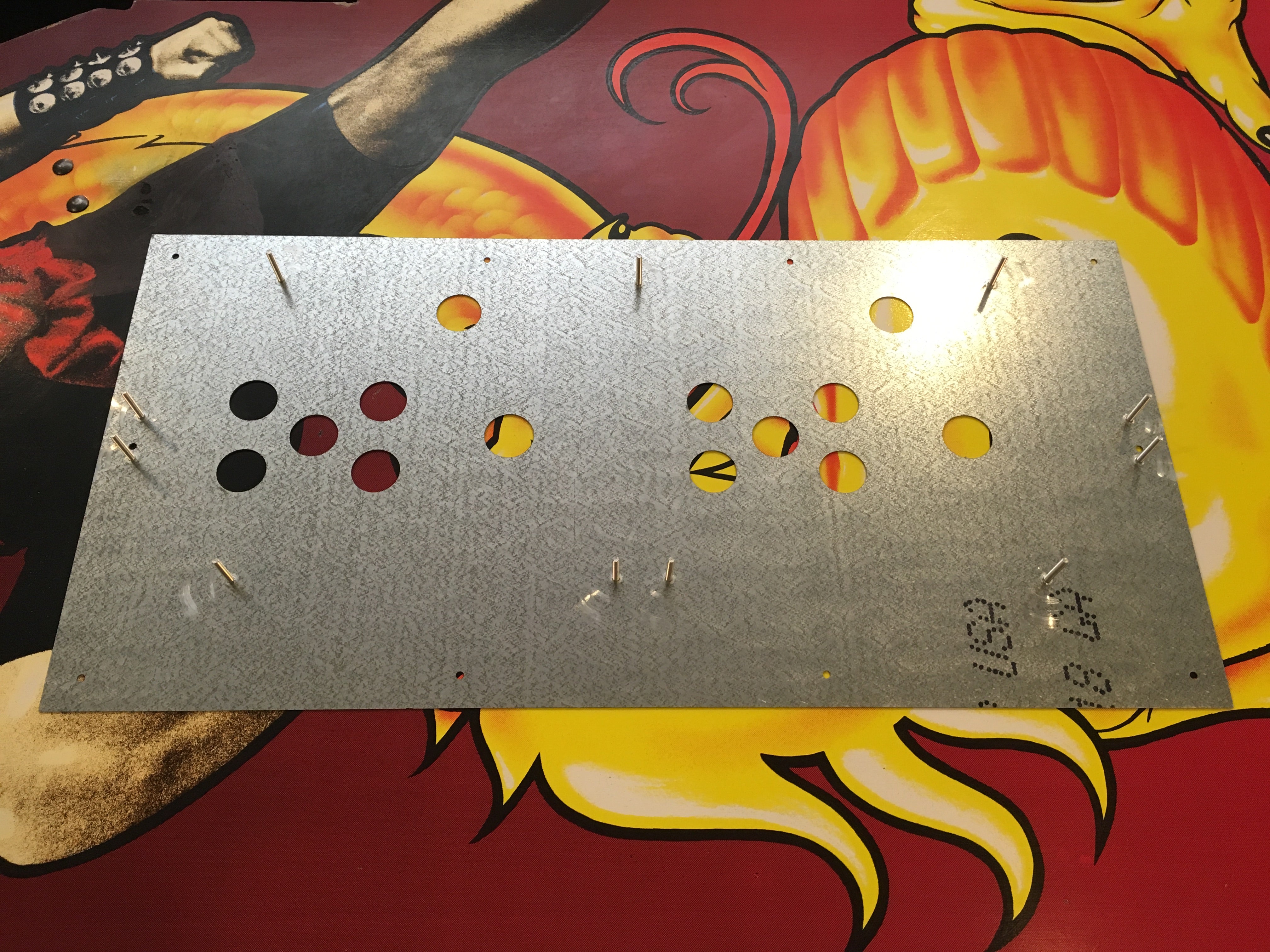Mortal Kombat Metal Control Panel