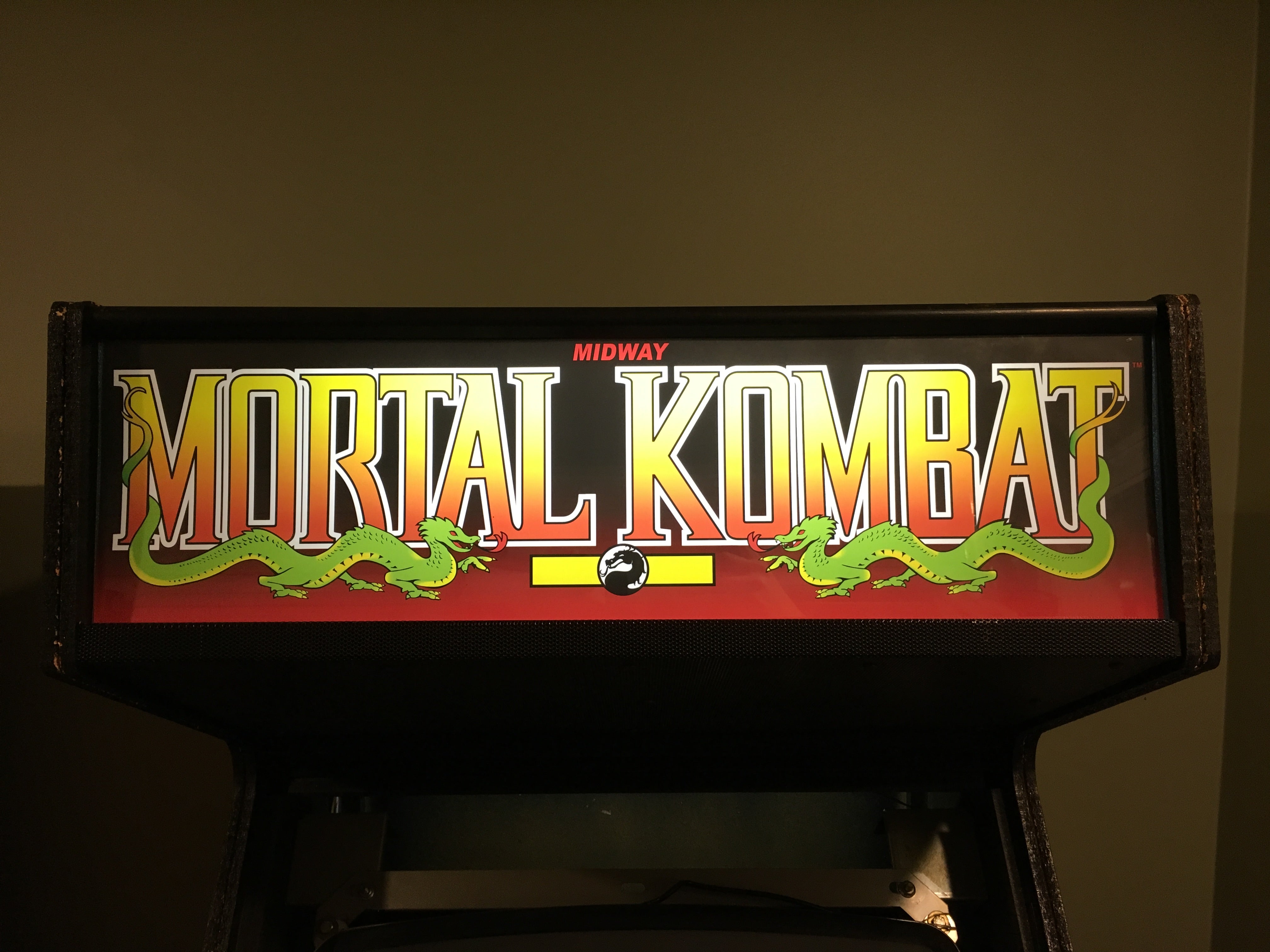 Mortal Kombat Marquee