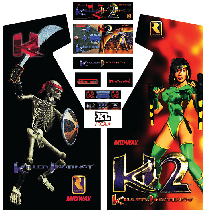 Kit de arte completo Killer Instinct 1 y 2