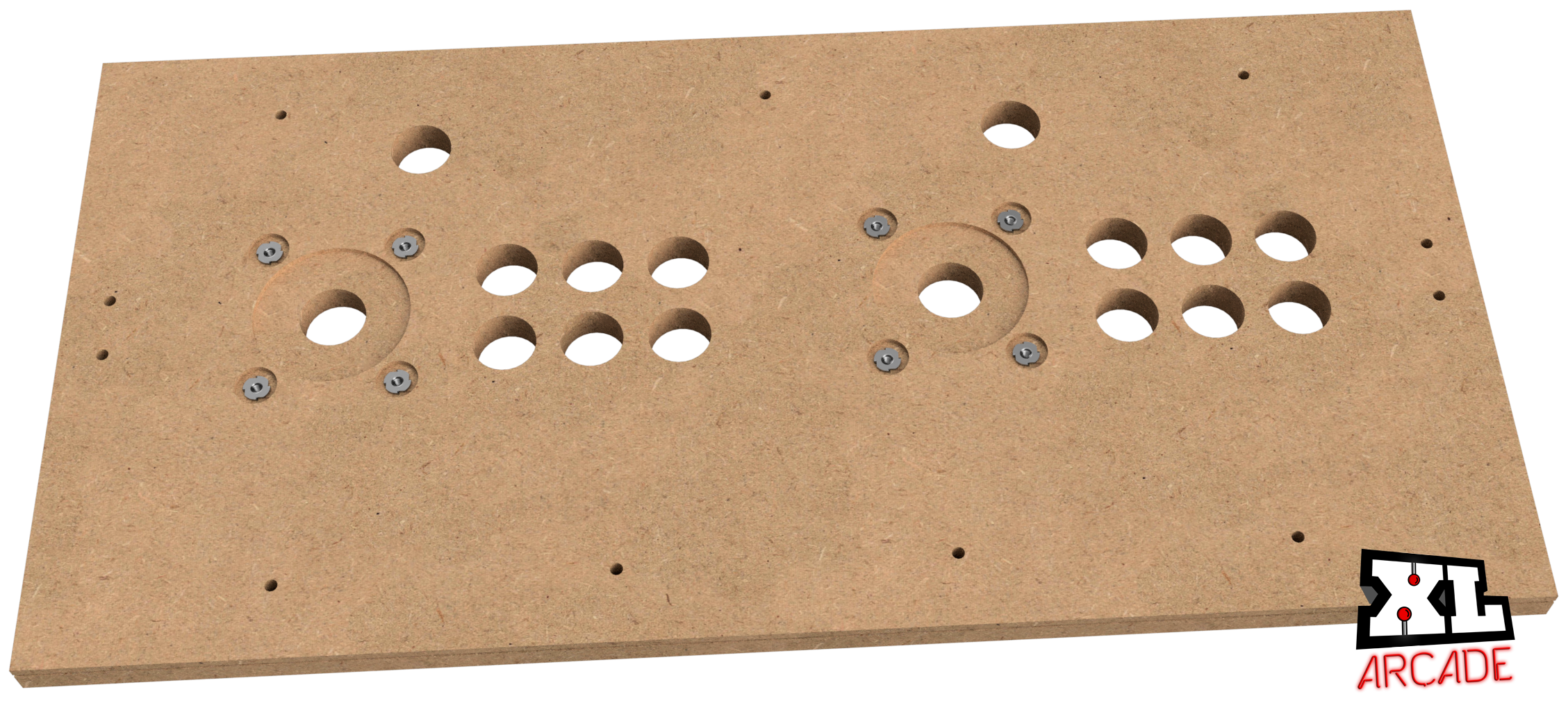 Killer Instinct 2 Wood Control Panel