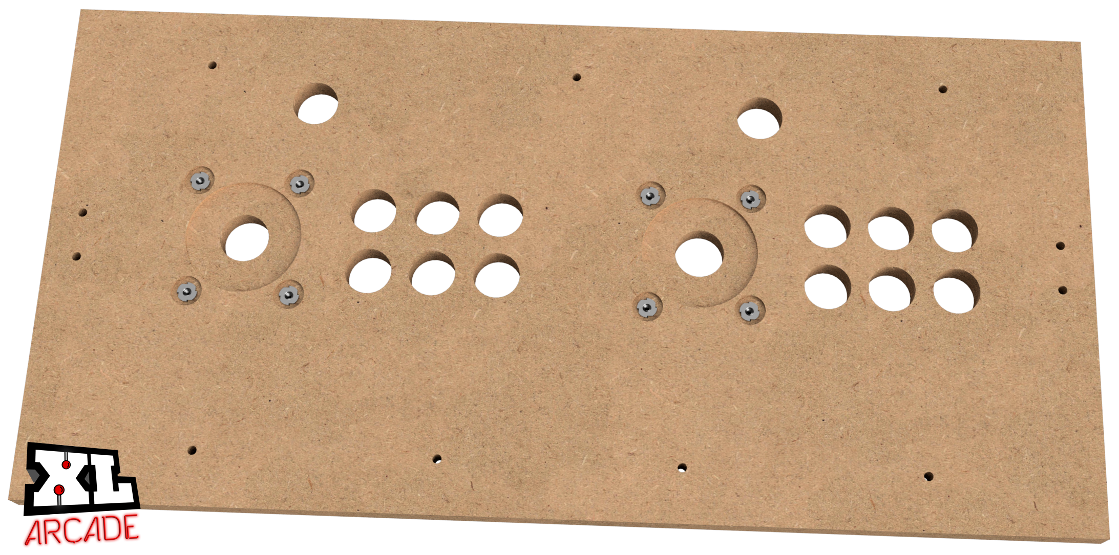 Killer Instinct Wood Control Panel