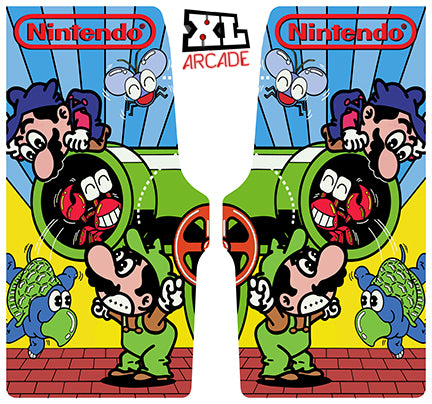 Mario Bros Full Side Art