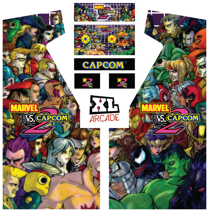 Kit de arte completo de Marvel vs Capcom 2