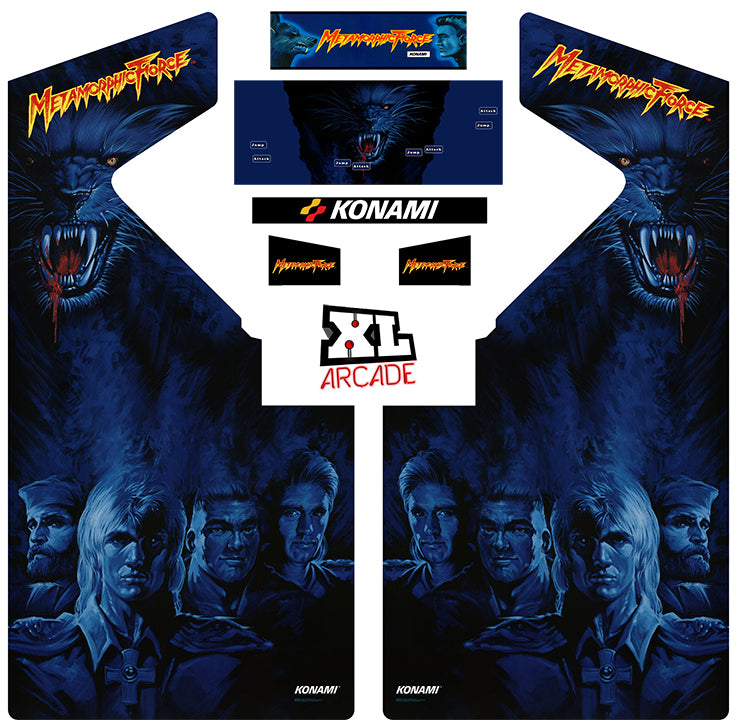 Kit de arte completo de fuerza metamórfica