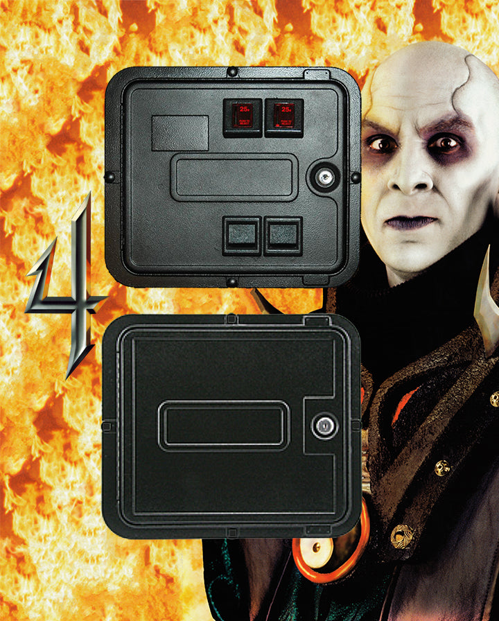 Arte de la placa de protección de Mortal Kombat 4