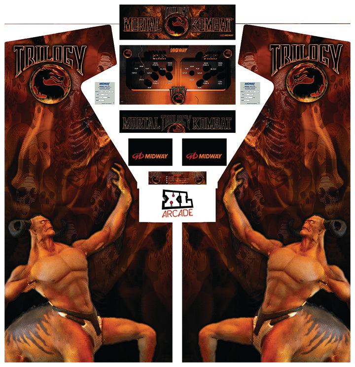 Mortal Kombat Trilogy Complete Art Kit