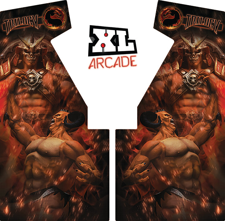 Trilogía de Mortal Kombat Arte lateral alternativo moderno