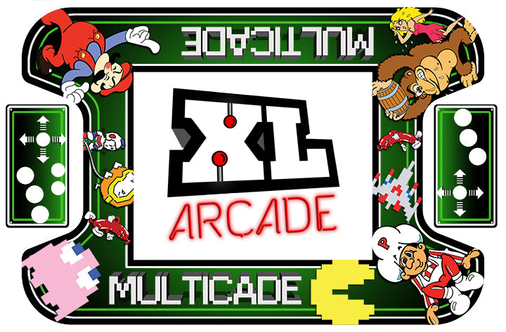 Multicade Cocktail Table Complete Artwork Kit