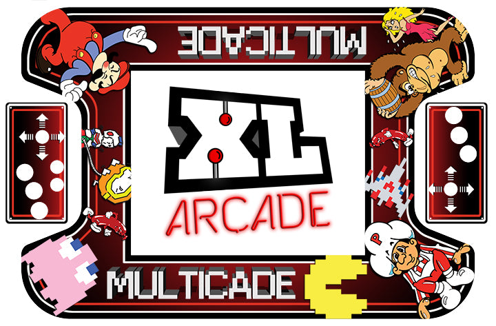 Multicade Cocktail Table Complete Artwork Kit