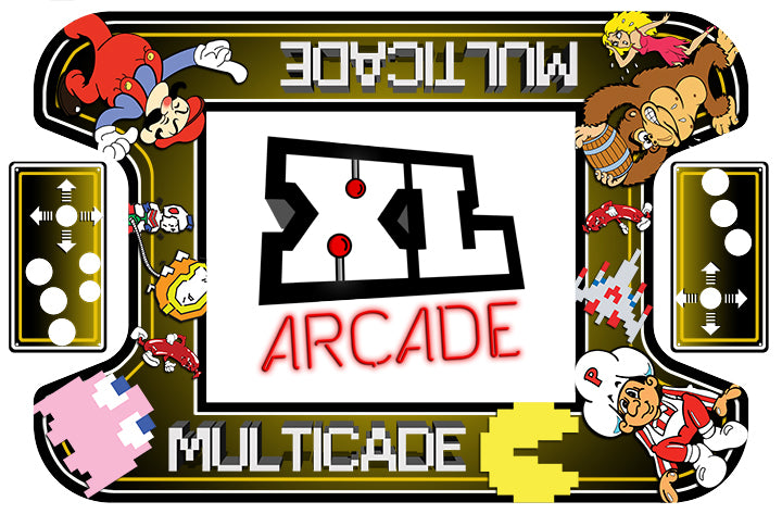 Multicade Cocktail Table Complete Artwork Kit