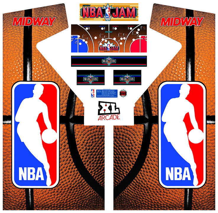Kit de arte completo NBA Jam