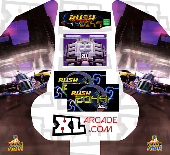 San Francisco Rush 2049 Complete Art Kit