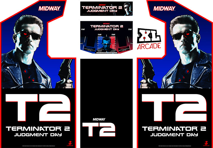 Kit de arte completo de Terminator 2