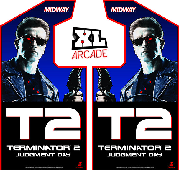 Arte lateral de Terminator 2