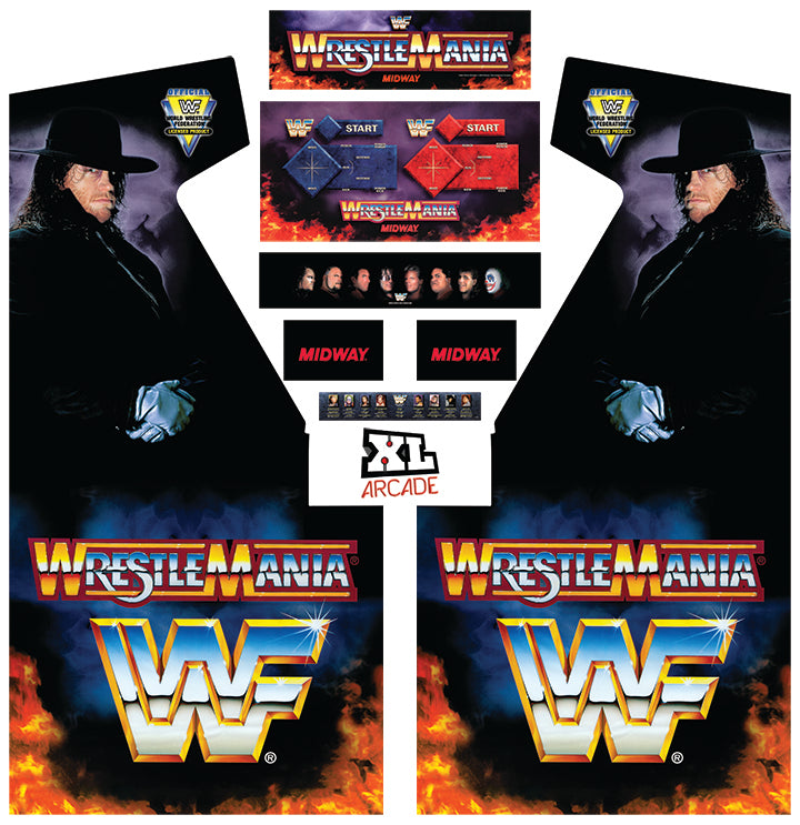 Wrestlemania Complete Art Kit