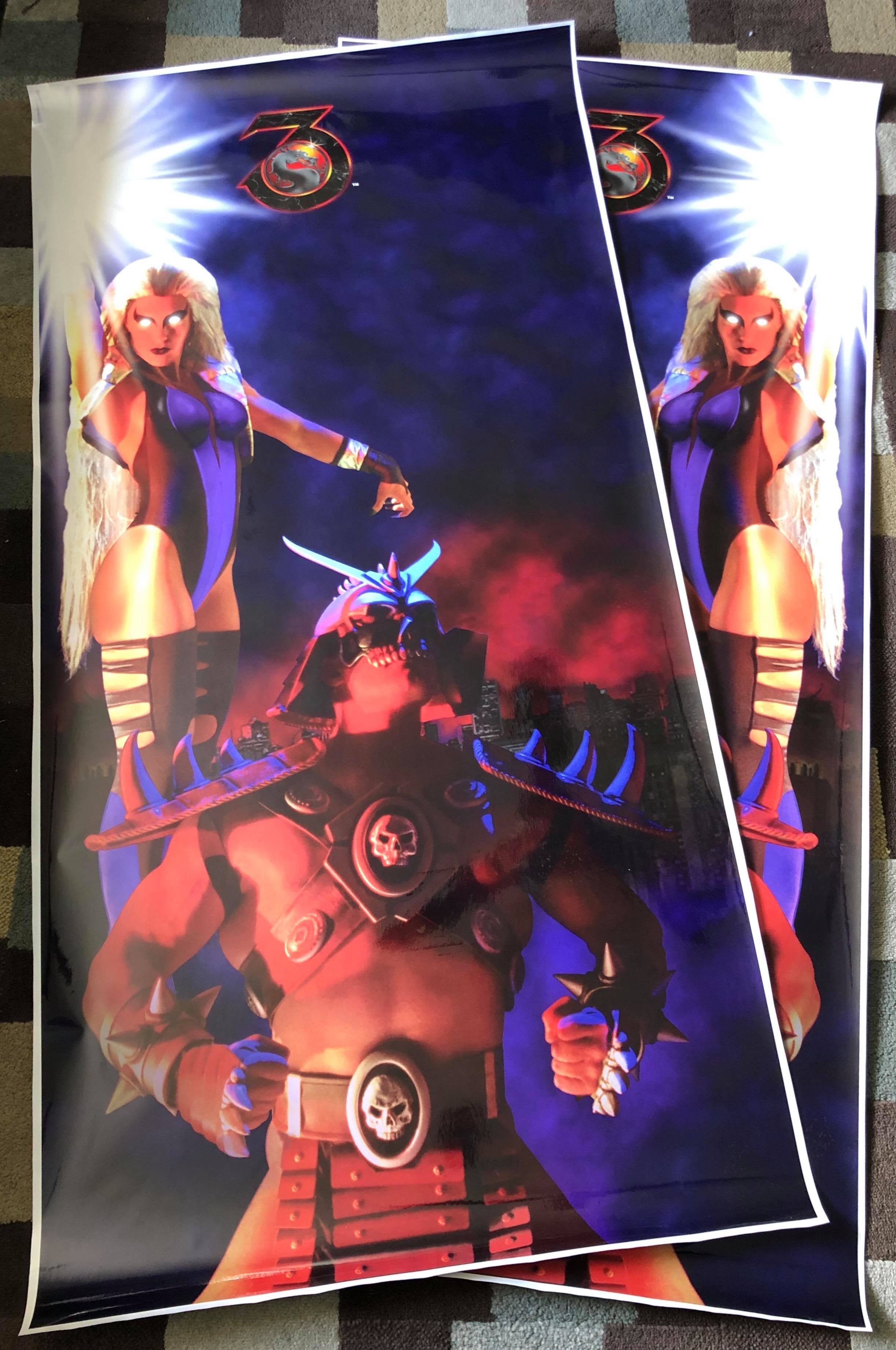 Illustrations secondaires de Mortal Kombat 3