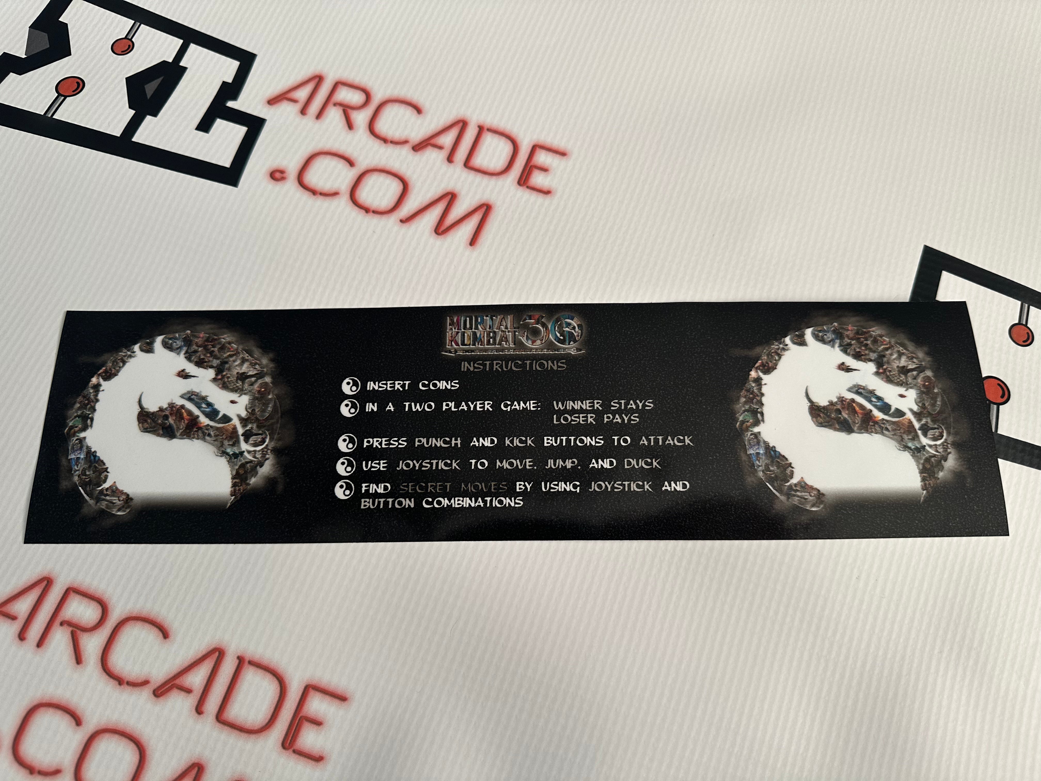 Kit de arte completo del 30 aniversario de Mortal Kombat